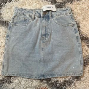NWT denim skirt
